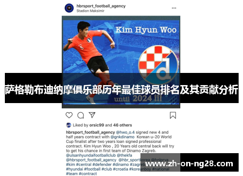 萨格勒布迪纳摩俱乐部历年最佳球员排名及其贡献分析